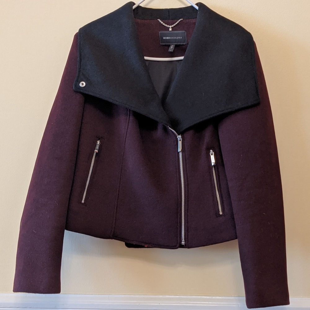 BCBG Maxazria wool jacket